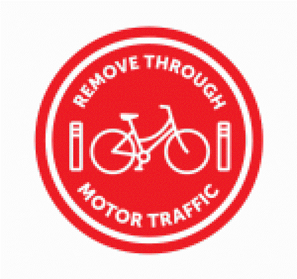 remove through motor traffic